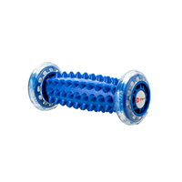 Rouleau de massage en caoutchouc souple pour la récupération des tissus profonds, relaxant pour les pieds, le dos, les épaules, les jambes, les mains, bâton de massage musculaire pour la récupération