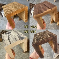Échantillons de poutres en PU imitation bois, légères et de qualité supérieure, nouveau style européen, pour usage intérieur et extérieur, pour la construction de toitures d'hôtels, en plastique, vente en gros