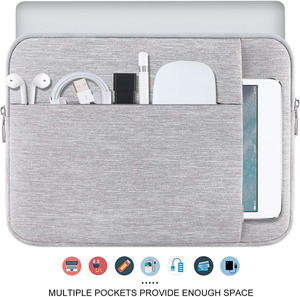 OEM personalizado 13 "14" 15 "15,6" <span class=keywords><strong>17</strong></span> <span class=keywords><strong>pulgadas</strong></span> de poliéster duradero Laptop Sleeve Bag Computer Laptop Sleeve Case - Product Image 5