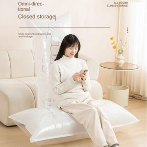 <span class=keywords><strong>Sac</strong></span> de compression sous vide suspendu <span class=keywords><strong>pour</strong></span> la maison avec fermeture latérale anti-moisissure <span class=keywords><strong>pour</strong></span> le rangement des vêtements et l'organisation des vêtements - Product Image 4