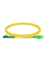OS2 9/125um LC-SC kabel Patch serat optik Mode tunggal desain disesuaikan untuk berbagai lingkungan dalam ruangan kabel dupleks LC/ST/FC/SC