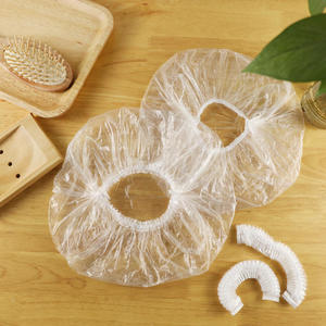 Gorro de Ducha Desechable Transparente de PE para Hotel, con Diferentes Formas de Empaque, Gorro de Ducha Impermeable para Mujer - Product Image 2