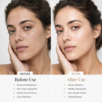 Produits de soin de la peau personnalisés OEM/ODM, hydratants pour le visage, sérum facial hydratant à l'acide hyaluronique