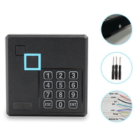 Lecteur de contrôle d'accès par mot de passe pour clavier d'identification personnalisé en usine, tête de lecture de mot de passe Weigang 26/34, lecteur de cartes RFID Mifare