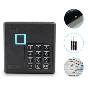 Lecteur de contrôle d'accès par mot de passe pour clavier d'identification personnalisé en usine, tête de lecture de mot de passe Weigang 26/34, lecteur de cartes RFID Mifare - Product Image 2