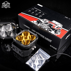 Potente Luz LED de 80W y 5 Pulgadas para Conducción/Niebla/Proyección/Enfoque, Luz Cúbica LED en Color Amarillo y Blanco para Automóviles 4X4 Ford, Luz de Trabajo - Product Image 5