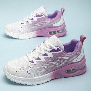 Chaussures de sport légères pour femmes, baskets décontractées en mesh respirant pour l'entraînement, semelle EVA, baskets tendance pour femmes - Product Image 3