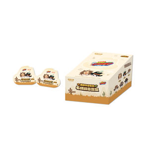 Lot de 12 boîtes en gros Cardfun Katekyo <span class=keywords><strong>Hitman</strong></span> Reborn Série Wild West : Badges en peluche et boîtes mystères en peluche magnétiques, jouet pour cadeau - Product Image 1