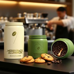 Envase de Aluminio Reutilizable para Café en Polvo, Lata de Aluminio Sellada para Alimentos, Latas de Café Personalizadas - Product Image 5