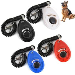 Alipetsmile Durable Pro Pet <b>Agility</b> Training Clicker for <b>Dogs</b>/Cats Adjustable Wrist Strap Eco-Friendly Plastic Simple Design - Product Image 1