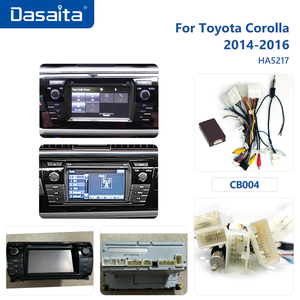 Radio de Coche <span class=keywords><strong>Dasaita</strong></span> de 10.2 Pulgadas con Android 13, Pantalla Táctil GPS, Navegación, 64 GB de ROM, Audio y Video para Toyota Corolla 11ª Generación 2014-2016 - Product Image 3