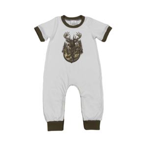 Mameluco Informal Estampado de Algodón y Elastano para Bebés y Niños Pequeños RTS - Product Image 1