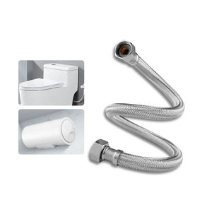 Tuyau de <span class=keywords><strong>robinet</strong></span> de cuisine <span class=keywords><strong>flexible</strong></span> tressé en fil d'acier Diamètre extérieur 16mm Tuyau tressé à grand débit Ss304 Tuyau <span class=keywords><strong>flexible</strong></span> en acier inoxydable - Product Image 3