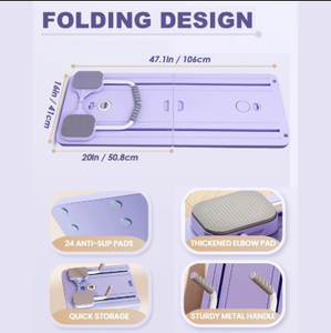 Nuovo polifunzionale a casa ruota muscolare addominale esercizio e attrezzature per il Fitness con ventre arrotolato piastra pancia sana rosa - Product Image 1