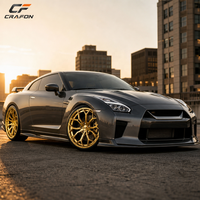 Jantes forgées décalées CF 19 20 21 pouces 5x114.3 PCD compatibles avec Nissan GTR R35 RZ34 Z34 Z33 370Z 350Z Personnalisées ODM