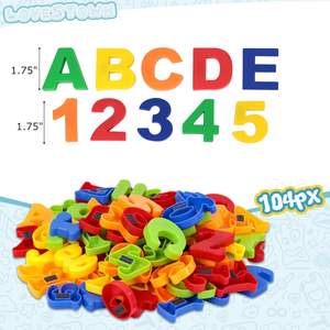 Aimants de réfrigérateur personnalisés à prix avantageux, aimants numériques et alphabétiques, jouets éducatifs pour l'apprentissage des enfants - Product Image 2