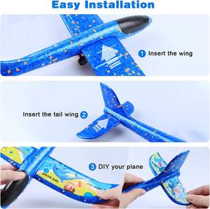 Lanzador de espuma con catapulta para niños, avión planeador de espuma, catapulta, juegos al aire libre - Product Image 4