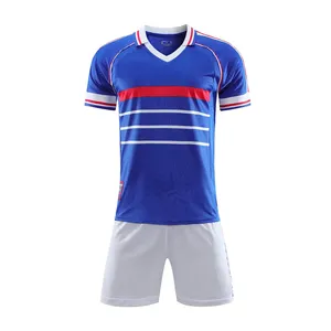 France 1998 Retro Soccer Jersey Design Details - Support Your Team in Style Football Uniform