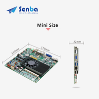 Placa Base Industrial Integrada ITX-B321_I512L Core I5-3210M DDR3 Máx. 8GB Mini-PCIE WIF 3G 4G LPT PS2 SIM 10 USB 2COM DC12V