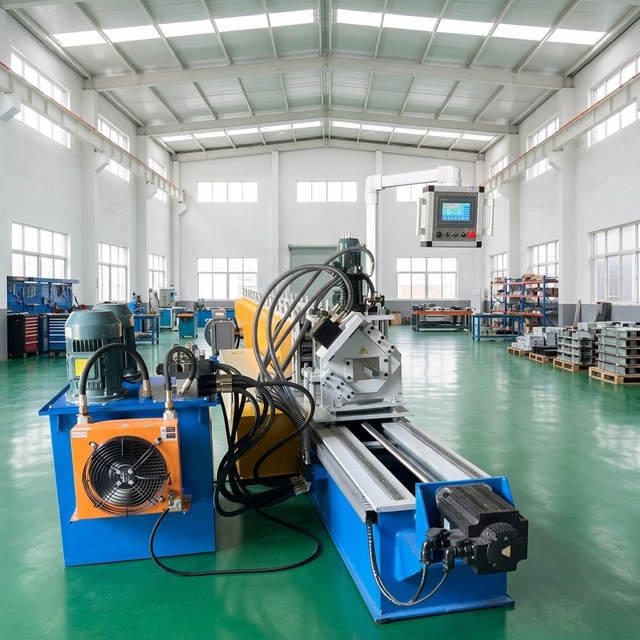 C Stud Roll Forming Machine Galvanized Steel C Stud Profile Making Machine with PLC Control