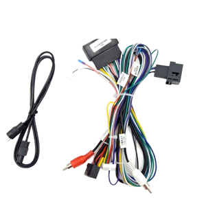 ชุดสายไฟรถยนต์ 24 พิน ทองแดงแท้ ฉนวน PVC มาตรฐาน IP66 12V พร้อมกล่อง Canbus สำหรับ Mazda BT 50 ปี 2013-2017 ระบบ Android - Product Image 1