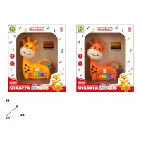 Mondo Bimbi Juguete Musical de Jirafa, Piano 23x6x27 cm, Instrumento Musical para Niños