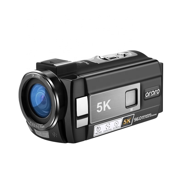 AE20 Digital 4K 5K UHD Camcorder Infrared Night Vision Wifi IPS Touch Screen Video Camera