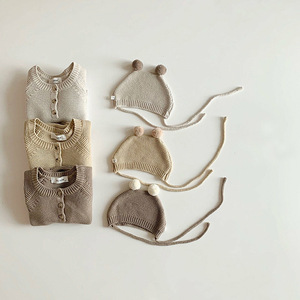 ชุดบอดี้สูทเด็กทารกแบบถักนิตติ้งผ้าฝ้าย 2 in 1 พร้อมกระดุมติด ชุดนอนเด็กแรกเกิดสำหรับเด็กอายุ 0-2 ปี - Product Image 4