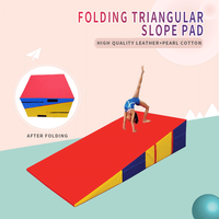 Tapis de glisse souple Triangle de gymnastique EVA pliable essentiel pour l'entraînement physique Équipement de sport recommandé par l'usine