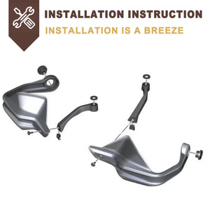 Protector de manos para motocicleta, protección contra el viento, accesorios modificados, Protector de manillar para BMW C400GT <span class=keywords><strong>C400X</strong></span> <span class=keywords><strong>2019</strong></span> 2020 - Product Image 4