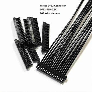 定制组装服务 Hirose DF52 0.8mm 间距 PBT 绝缘镀锡铜导线 UL1571 用于电子线束 - Product Image 6