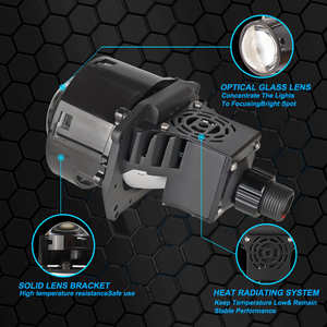 Proiettore Laser 50W Bi LED 3.0 pollici Bi-Xenon anteriore strada illuminante lente proiettore compatibile con illuminazione Retrofit - Product Image 5