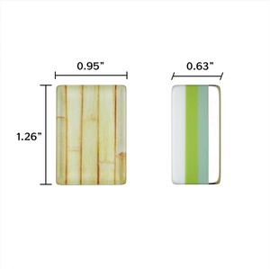 Stock US, Tuiles de Mahjong Américain Personnalisées à 4 Couches, Ensemble de Mahjong Américain avec 160 Tuiles, Mahjong de Luxe en Acrylique, OMM, pour le Jeu d'argent - Product Image 5