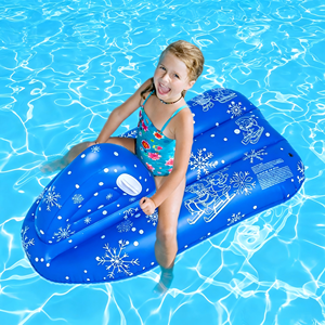 ENLIGHT Matériau de qualité RAFT 0,4 mm, PVC écologique, bateau à moteur gonflable, flotteur de voiture, lit de piscine et luge de neige, jouet pour enfants - Product Image 1