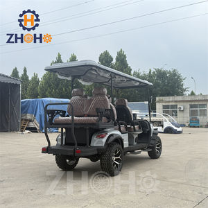 Voiture de golf de haute qualité à 6 places avec sièges confortables de conception personnalisée, adaptés à diverses occasions - Product Image 4