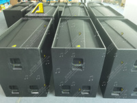 ACTPRO AUDIO S218+ Subwoofer Kayu Lapis Ganda 18 inci 1600W RMS 4 Ohm Speaker Lantai untuk Acara Besar Pasif Aktif