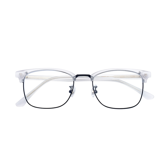 Branded Black Designing Clear Yellow Thin Eyeglasses Frame Metal Optical Eyeglass Frames for Women