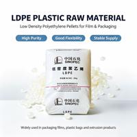 Prix de gros Déchets de film LDPE Sinopec LDPE 2426H MFI 2 Granulés LDPE Granulés vierges Matière première plastique en granulés