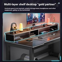 Bureau de jeu moderne pour le bureau et les études - Design élégant GH Z-N-058 Table d'ordinateur moderne