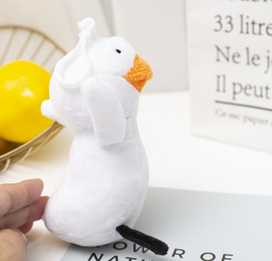 Ins Internet người nổi tiếng tiếp nhiên liệu Vịt Dễ Thương sang trọng Búp bê mặt dây chuyền <span class=keywords><strong>chong</strong></span> <span class=keywords><strong>Tian</strong></span> Vịt Trắng vịt Keychain schoolbag treo bộ sưu tập - Product Image 4