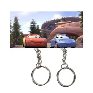 <span class=keywords><strong>Porte</strong></span>-clés mural pour couple, décoration d'intérieur, support de rangement pour clés de sac à dos, pendentif clé dessin animé Kawaii, cadeau pour les amoureux - Product Image 4