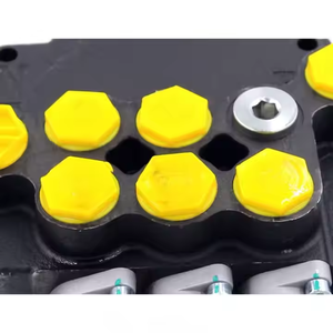 Vanne directionnelle manuelle de monobloc de bobine du manuel 3 d'électrovanne de marche-arrêt hydraulique de P80-G12-G34-AT-2OT | P80-G12-G34-AT-2OT - Product Image 4