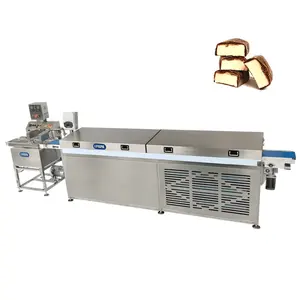 Fácil operação pequena chocolate revestimento máquina para venda