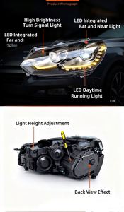 MJ faro di alta qualità per luci frontali Volkswagen MK6 2010 <span class=keywords><strong>2012</strong></span> aggiornamento GTI <span class=keywords><strong>Golf</strong></span> <span class=keywords><strong>6</strong></span> fari luci frontale DRL - Product Image 4