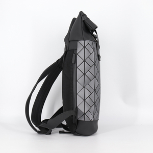 2021 roll top alla moda zaino geometrico con geometria di diamanti borsa da disegno materiale + zaino in PU <span class=keywords><strong>per</strong></span> studenti <span class=keywords><strong>per</strong></span> adolescenti - Product Image 5