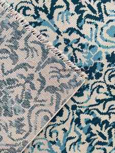 Turquoise blue Hand Knotted Oushak <b>Rug</b> Oriental Wool Area <b>rug</b> <b>Vintage</b> <b>rug</b> Boho Turkish <b>Rug</b> for Living Room <b>rugs</b> - Product Image 6