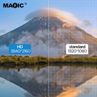 Kabel HDMI Male ke DP Displayport Male Baru 1.8M, Layar HD 4K 60Hz 2180P, Kabel Audio & Video dengan Catu Daya USB