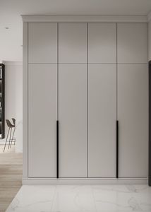 Armario Modular de Madera de Lujo Moderno Francés Balom, Ajustable, Ecológico, de Gran Capacidad, con Puertas Gris Mate para Muebles - Product Image 2