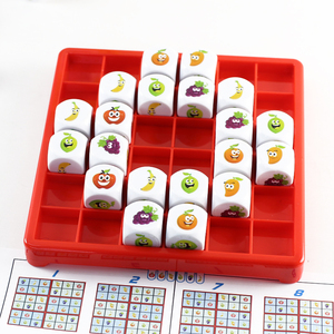 Nouveau <span class=keywords><strong>Sudoku</strong></span> Compétition Intelligent Jeu De Société Jouets Éducatifs Fruits Cube Dés <span class=keywords><strong>Sudoku</strong></span> Jouets Pour Parent-enfant Jeu Interactif - Product Image 2