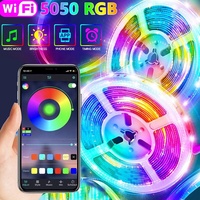 Bande LED SMD5050 à vente chaude, synchronisation musicale, panneaux LED RGB SMD 5050, bande LED RGB, rétroéclairage pour PC et TV